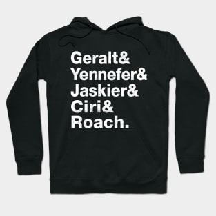 The Witcher List Hoodie